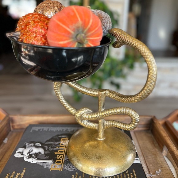 CB2 Style Candy Bowl / Spooky Halloween Bowl - Picture 3 of 6